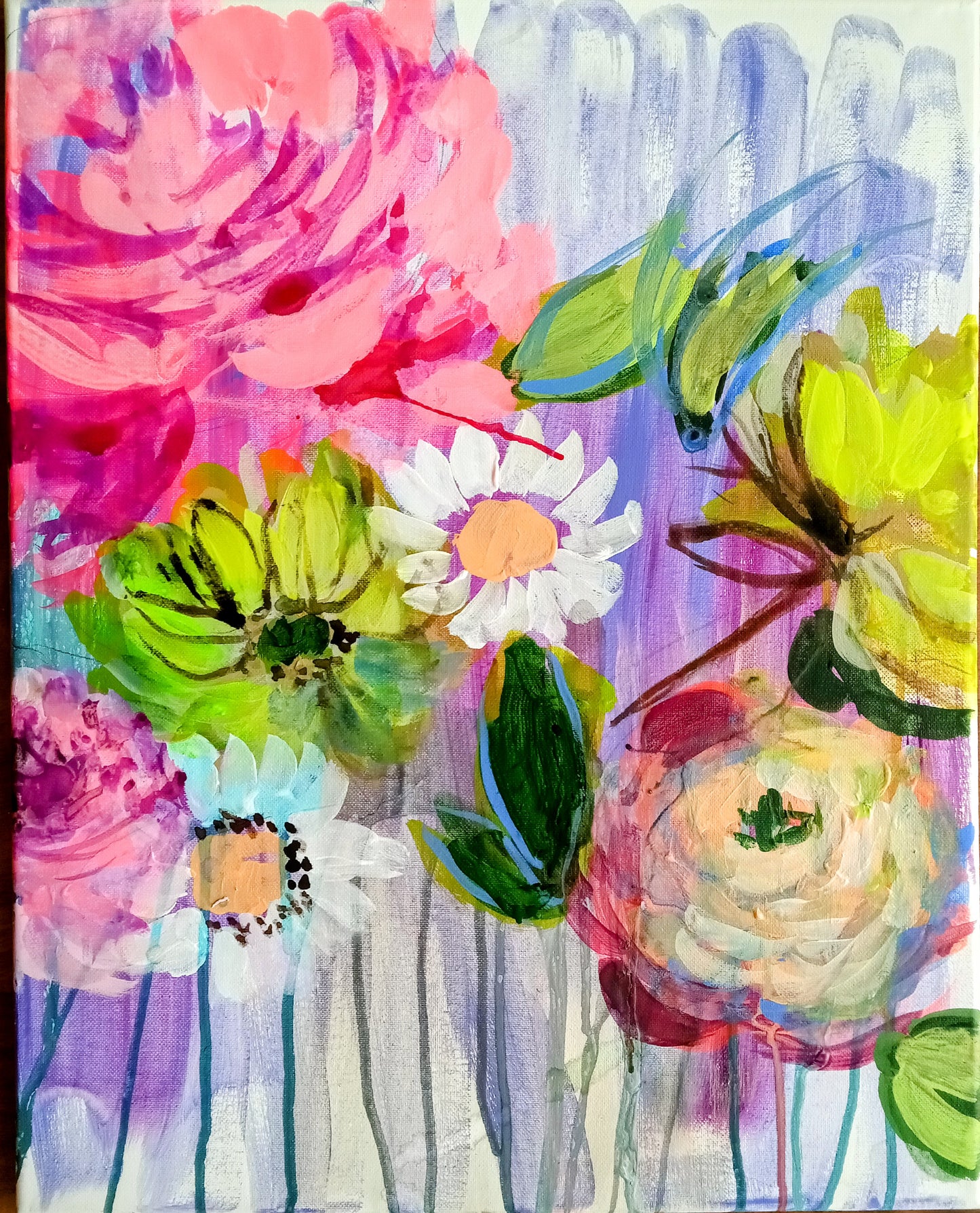 Whisper Floral Painting