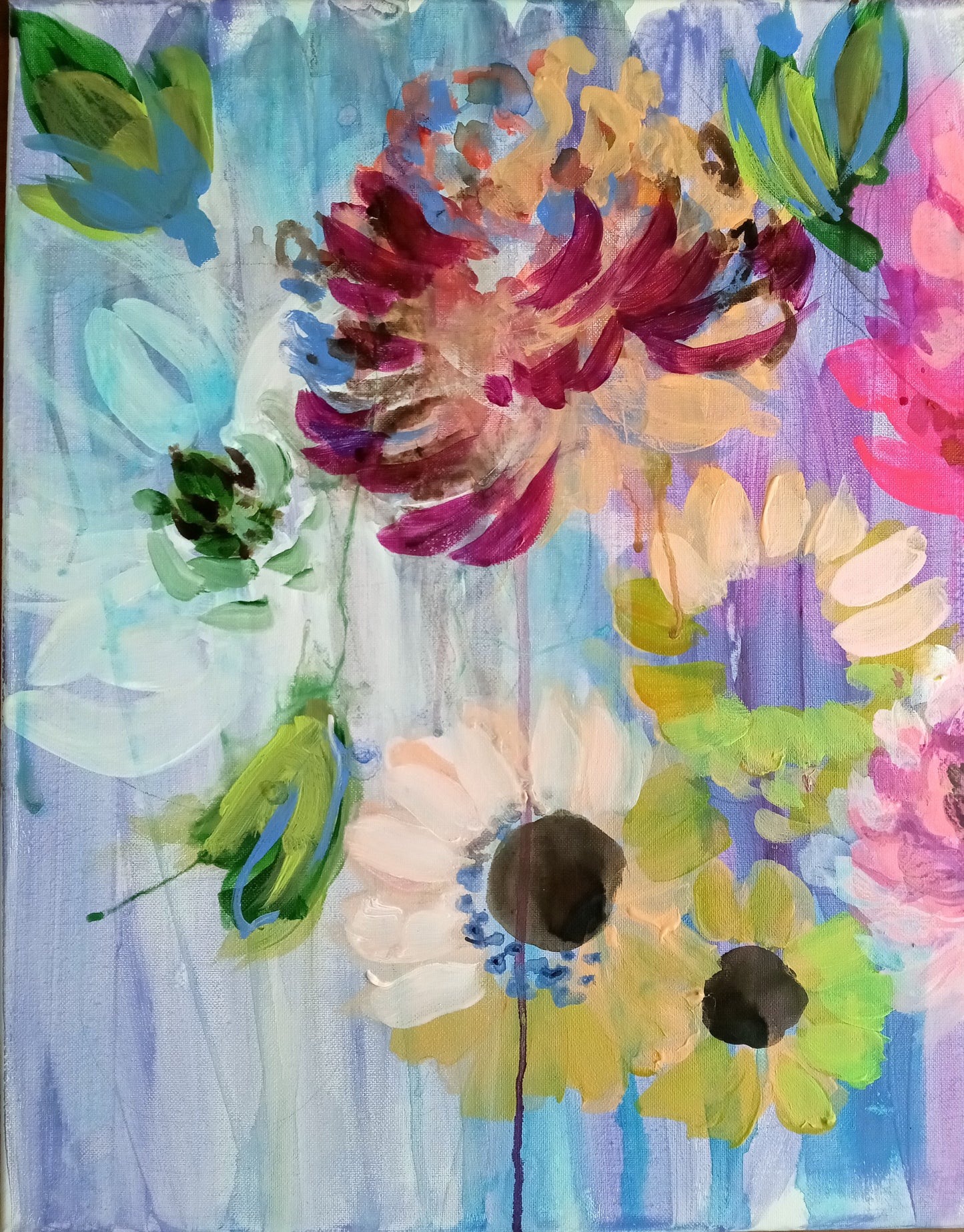 Whisper Floral Painting
