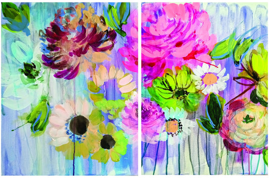 Whisper Floral Painting