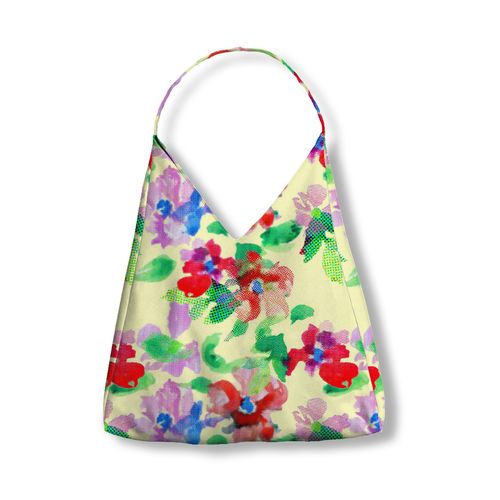 Pixel Petal Purse